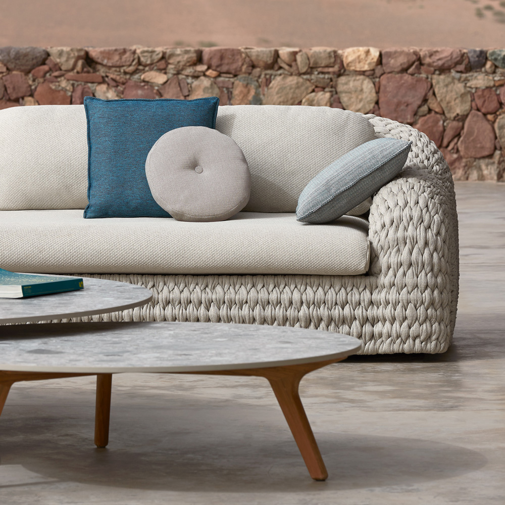 Luxurious Designer Contemporary Outdoor Garden 3 Seater Sofa