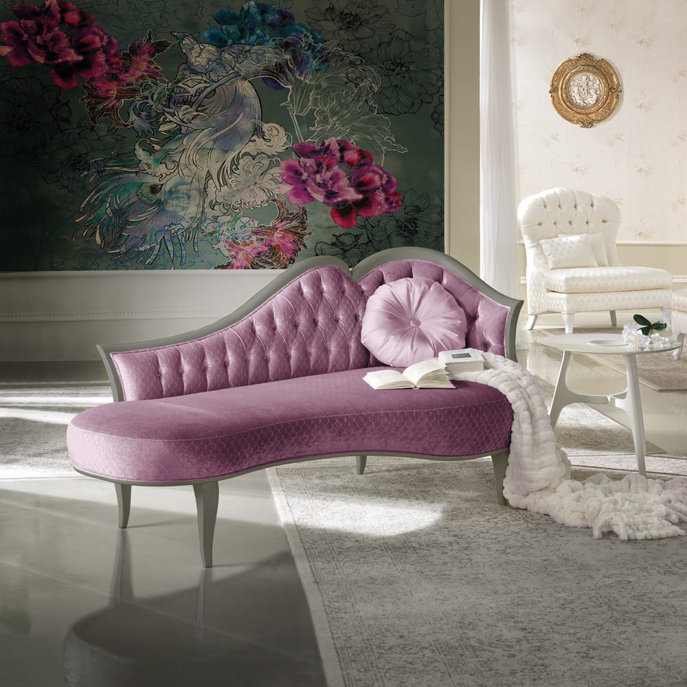 Luxurious Modern Italian Designer Chaise Longue