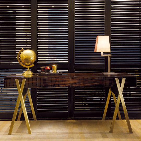 man cave ideas, Luxury High End Italian Ebony Writing Desk