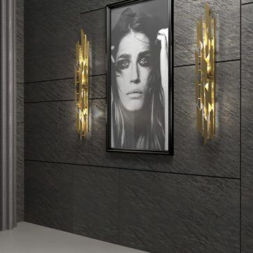 Luxury 24 Carat Gold Plated Contemporary Wall Light Luxury 24 Carat Gold Plated Contemporary Wall Light
