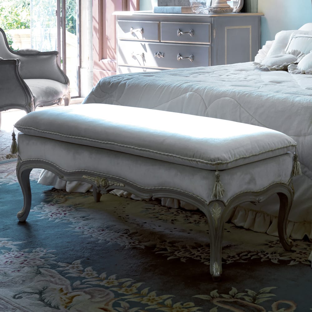 Luxury Italian Bedroom Bench
