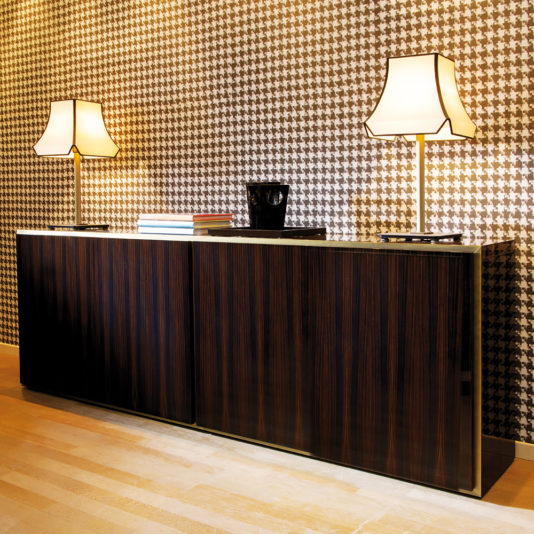 Luxury Italian Designer Bronzed Sideboard