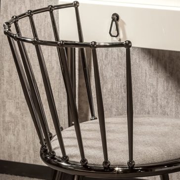 Luxury Italian Modern Designer Chair Luxury Italian Designer Nickel Back Chair