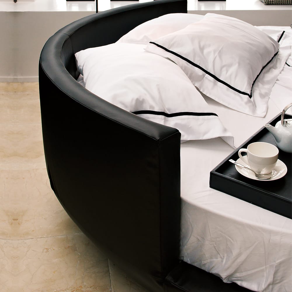 Luxury Italian Designer Round Bed
