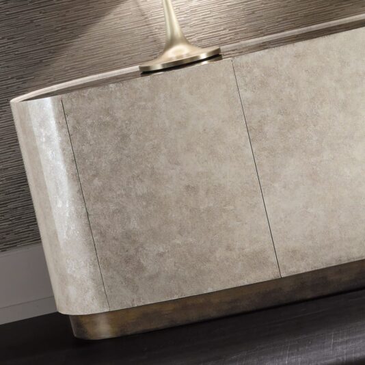Luxury Italian Designer Seashell Effect Buffet Luxury Italian Designer Seashell Effect Buffet