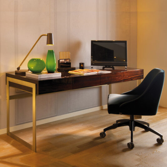 Luxury Italian Macassar Writing Desk