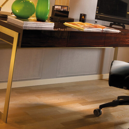 Luxury Italian Macassar Writing Desk