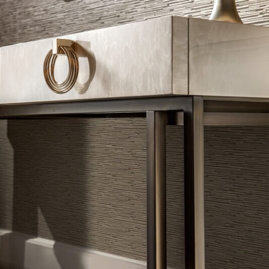 Luxury Italian Mother Of Pearl Writing Desk
