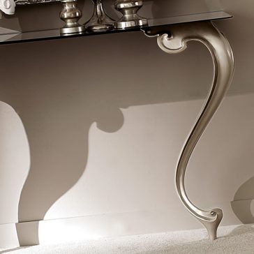 Luxury Italian Mother of Pearl Console Luxury Italian Mother of Pearl Console