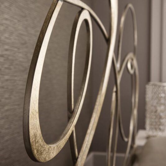 Luxury Italian Wrought Iron Swirls Bed With Footboard Luxury Italian Wrought Iron Swirls Bed With Footboard