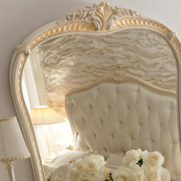 Luxury Ivory And Gold Italian Wall Mirror Luxury Ivory And Gold Italian Wall Mirror