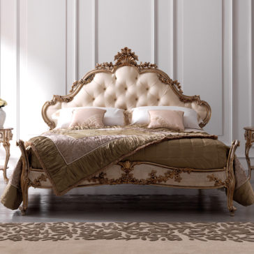 Luxury Ornate Carved Rococo Bed Luxury Ornate Carved Rococo Bed