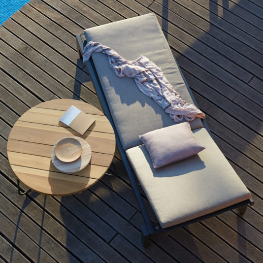 Luxury Outdoor Modern Designer Sun Lounger