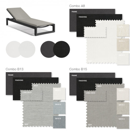 Luxury Outdoor Modern Designer Sun Lounger Luxury Outdoor Modern Designer Sun Lounger