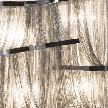 Luxury Silver wall light