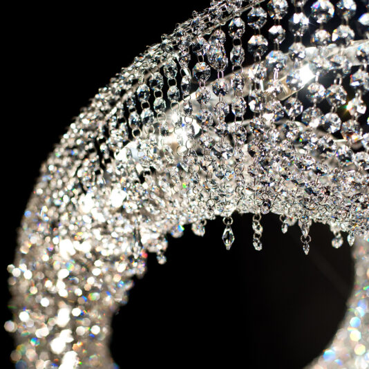 High End Contemporary Crystal Chandelier Modern Cut Crystal Italian Chandelier