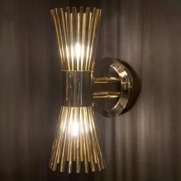 Modern Gold Plated Designer Wall Light Modern Gold Plated Designer Wall Light