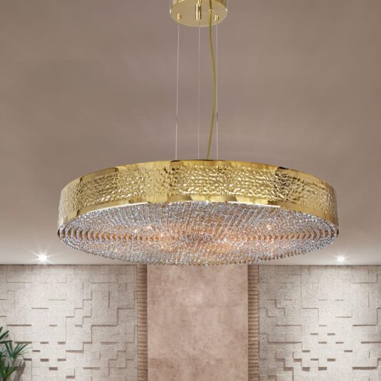 Modern Gold Plated Designer Crystal Chandelier Modern Gold Plated Italian Designer Crystal Chandelier