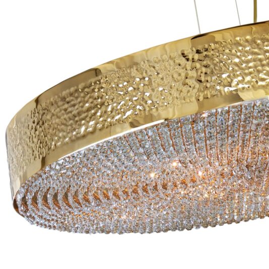 Modern Gold Plated Designer Crystal Chandelier Modern Gold Plated Italian Designer Crystal Chandelier