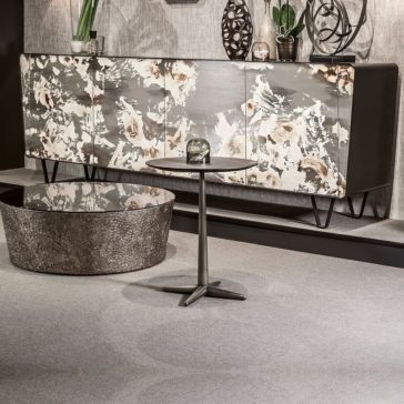 Modern Italian Decorated Bronze Sideboard Modern Italian Decorated Bronze Sideboard