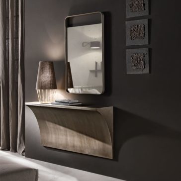 Modern Italian Designer Curved Edge Mirror Modern Italian Designer Curved Edge Mirror