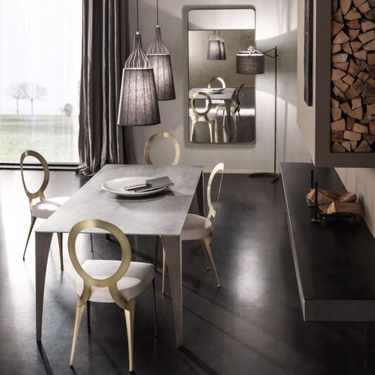 Modern Italian Designer Curved Edge Mirror Modern Italian Designer Curved Edge Mirror