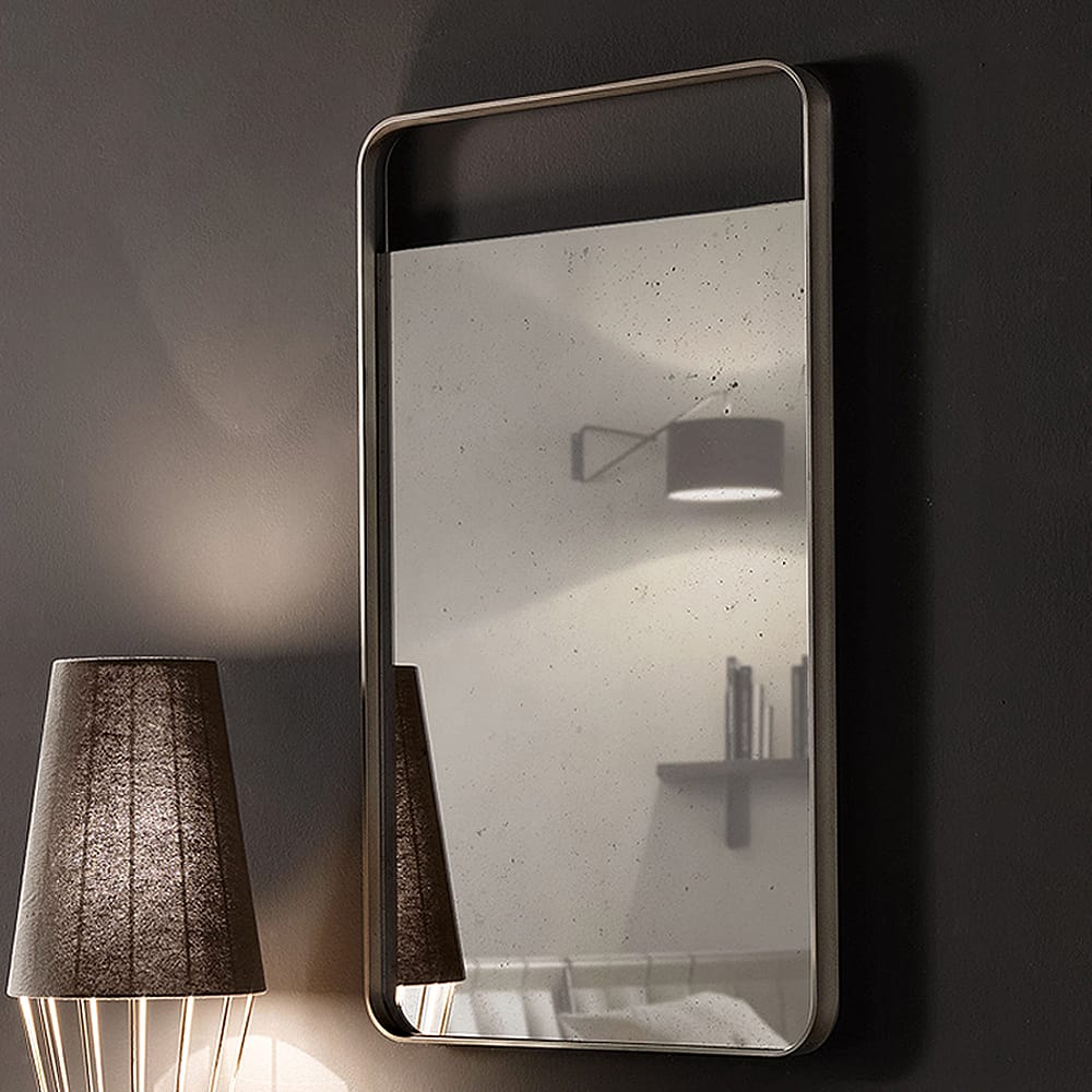 Modern Italian Designer Curved Edge Mirror