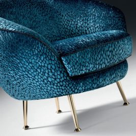 Modern Italian Designer Occasional Armchair