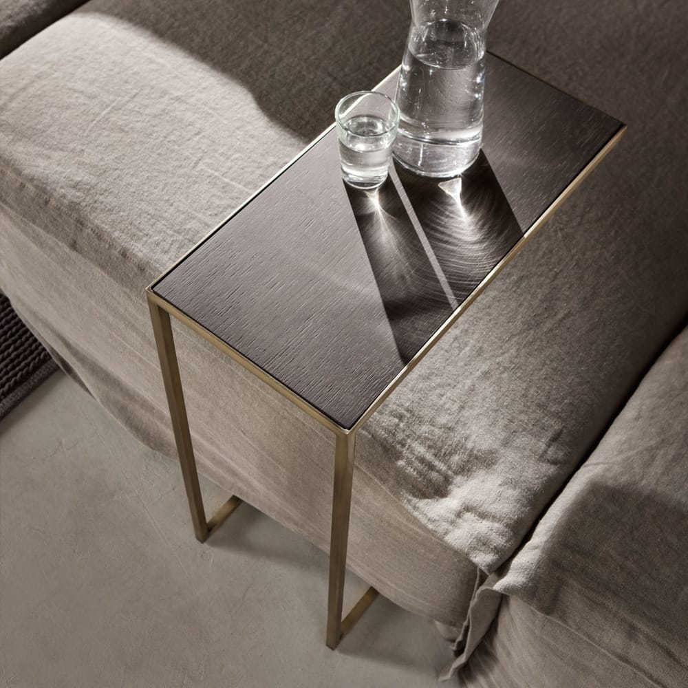 Modern Italian Designer Over Sofa Side Table