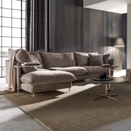 Modern Italian Designer Over Sofa Side Table Modern Italian Designer Over Sofa Side Table
