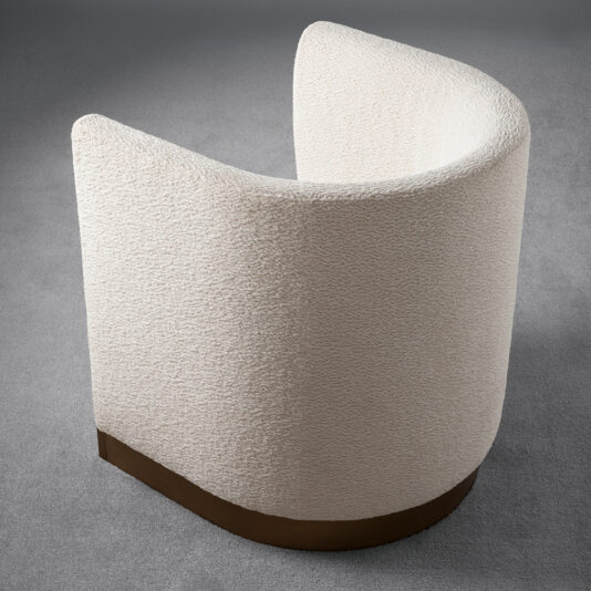 Modern Italian Designer Upholstered Tub Chair Modern Italian Designer Upholstered Tub Chair