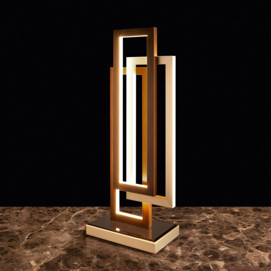 Modern Italian Geometric Designer Table Lamp