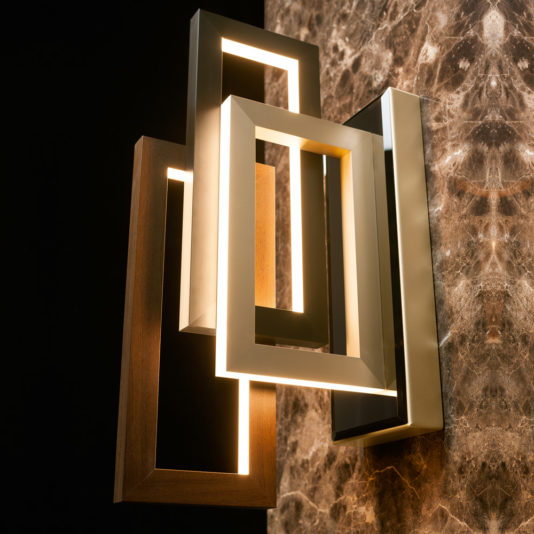 Modern Italian Designer Geometric Wall Light