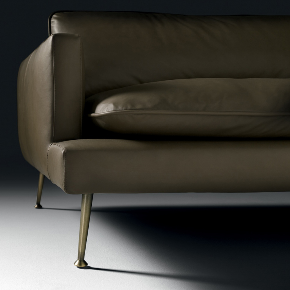 Modern Leather Modular Sofa