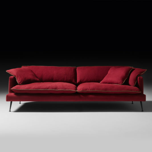 Modern Linen Designer Sofa