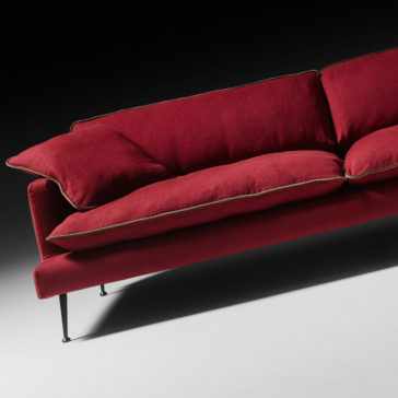 Modern Linen Designer Sofa Modern Linen Designer Sofa