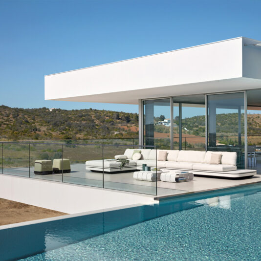 Modern Modular Corner Large Designer Outdoor Sofa