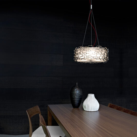 Modern Silver Geometric Ceiling Light Modern Silver Geometric Ceiling Light