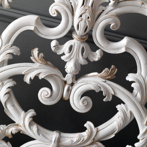 Ornate Rococo Reproduction Italian Storage Bed - Juliettes Interiors