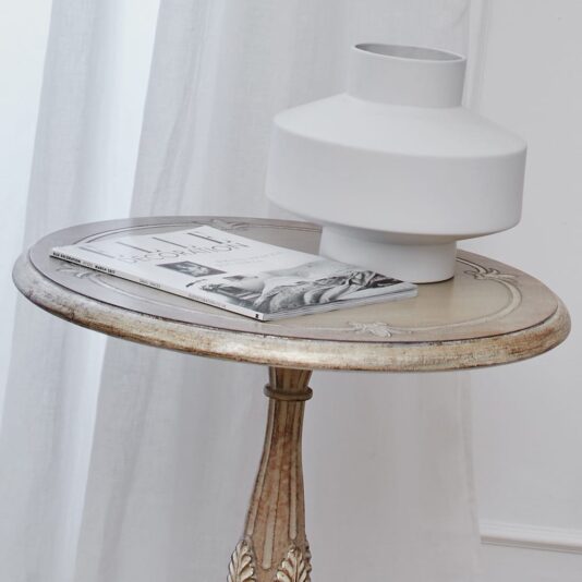 Ornate Carved Designer Italian Classic Side Table Ornate Carved Designer Italian Classic Side Table
