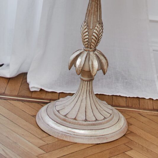 Ornate Carved Designer Italian Classic Side Table Ornate Carved Designer Italian Classic Side Table