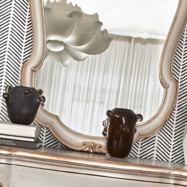 Ornate Carved Italian Designer Mirror