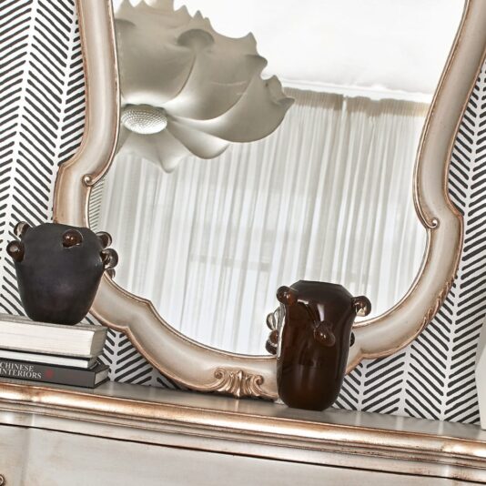Ornate Carved Italian Designer Mirror Ornate Carved Italian Designer Mirror
