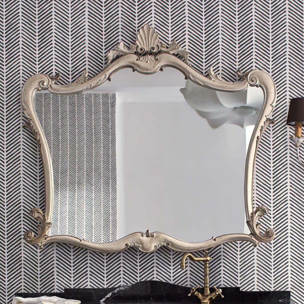 Ornate Italian Designer Wall Mirror