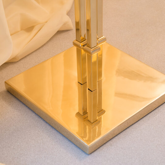 Unique Luxury Gold Palm Leaf Floor Lamp
