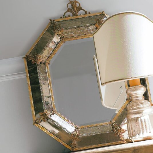 Reproduction Italian Antique Finish Bronze Mirror Reproduction Italian Antique Finish Bronze Mirror