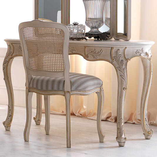 Reproduction Rococo Italian Designer Dressing Table Set Reproduction Rococo Italian Designer Dressing Table Set