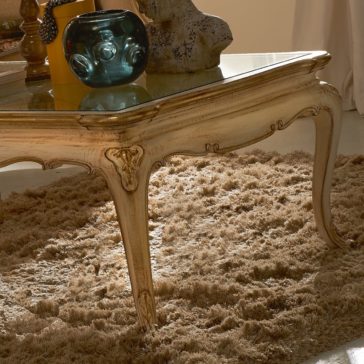 Rococo Reproduction Italian Designer Glass Antiqued Coffee Table Rococo Reproduction Italian Designer Glass Antiqued Coffee Table