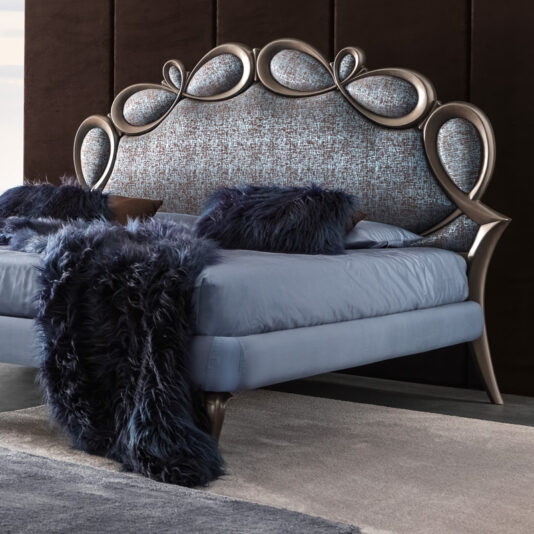 Rustic Effect Looped Designer Bed Rustic Effect Looped Designer Bed