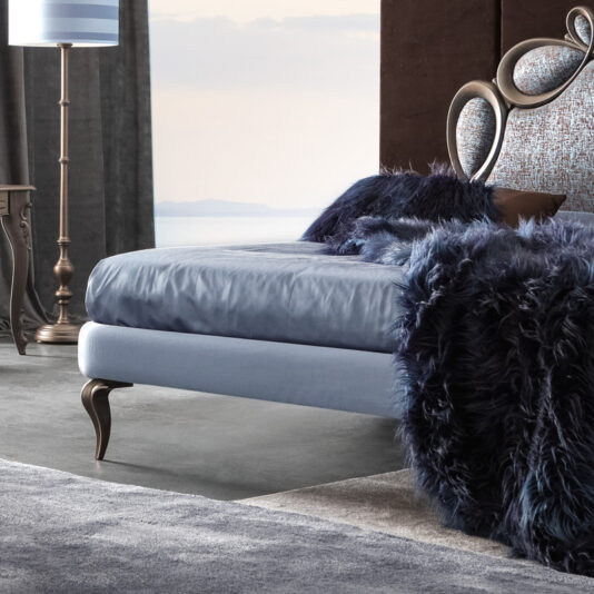 Rustic Effect Looped Designer Bed Rustic Effect Looped Designer Bed